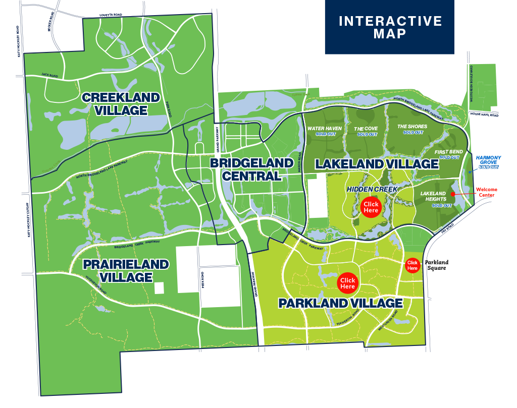 Bridgeland Interactive Map Houston Bridgeland