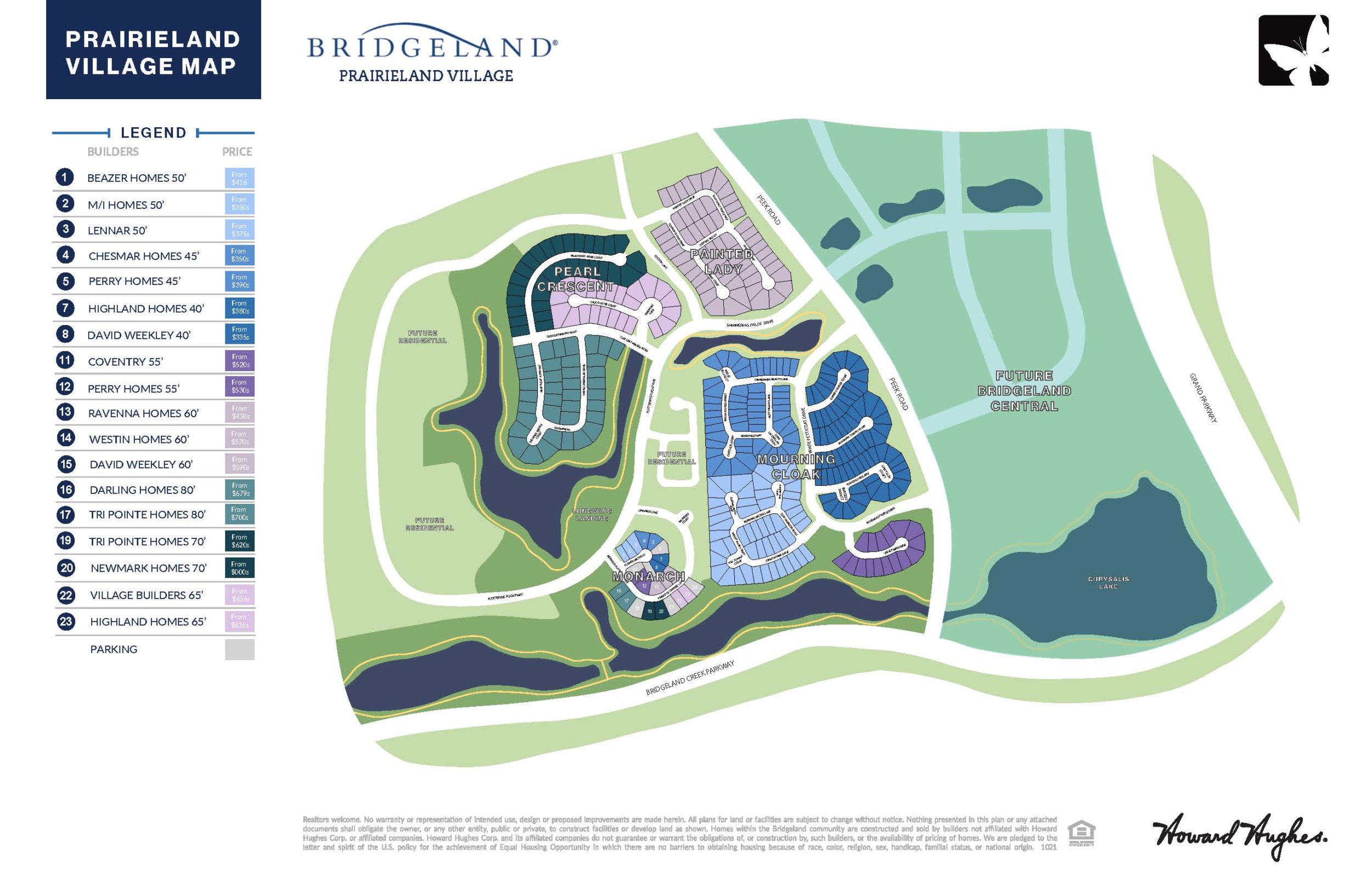 Prairieland Map