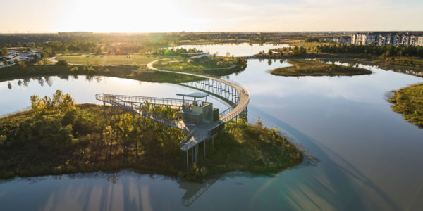 Bridgeland Josey Lake Birding Tower