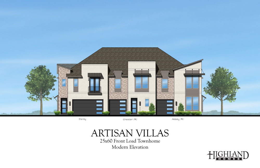 Bridgeland City Series Townhomes from Highland Homes located in Bridgeland Central