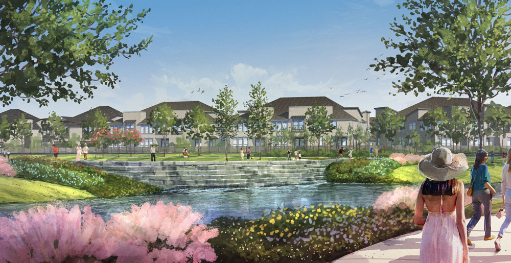 Bridgeland City Series Townhomes from Highland Homes located in Bridgeland Central