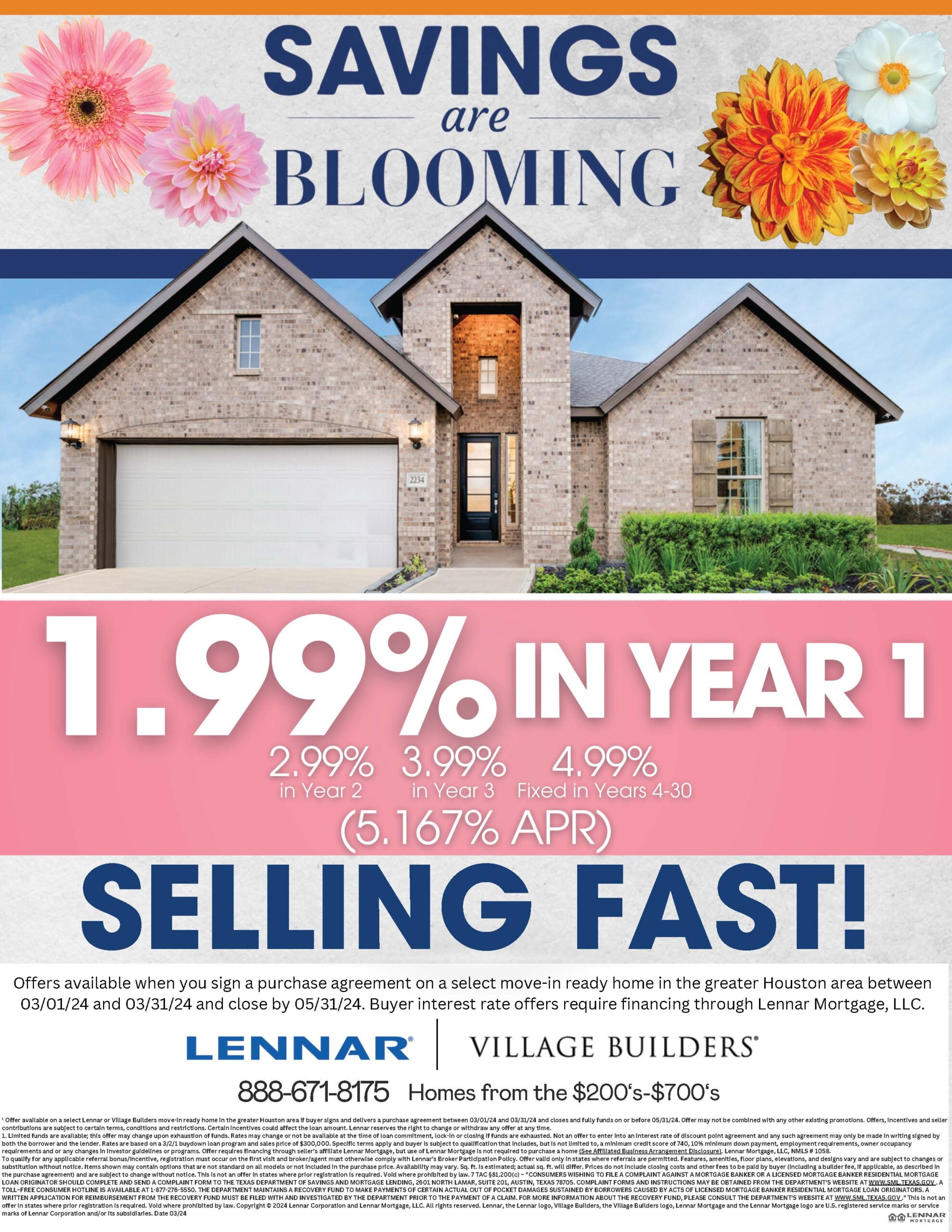 Builder Incentives Bridgeland